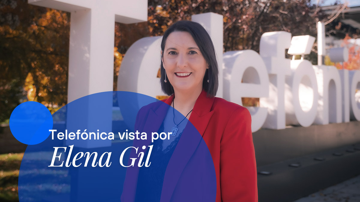 Conoce a Elena Gil, directora de negocio de Inteligencia Artificial & Big Data de Telefonica Tech.