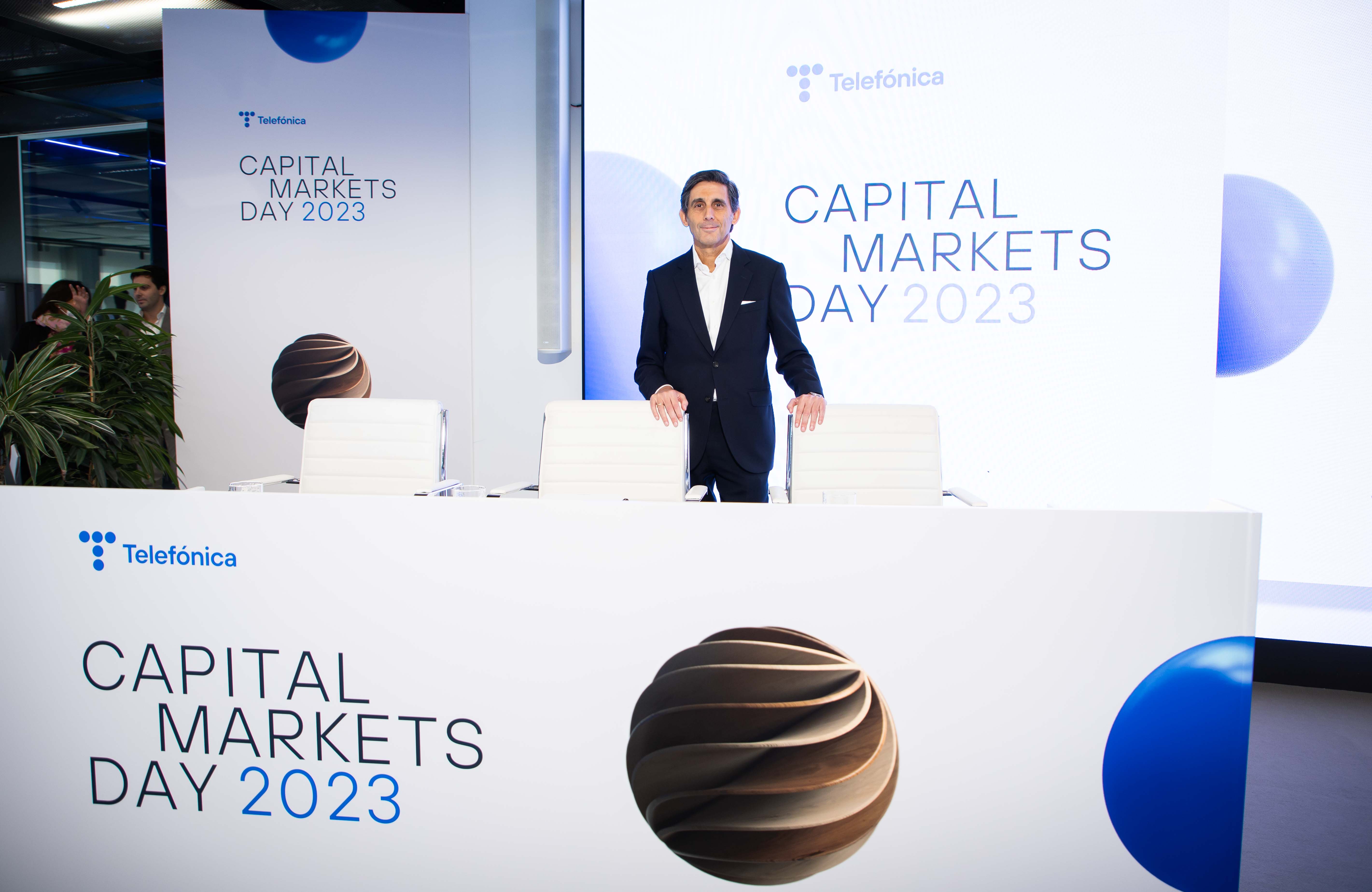 José María Álvarez-Pallete, Presidente Ejecutivo de Telefónica S.A. en el Capital Markets Day 2023