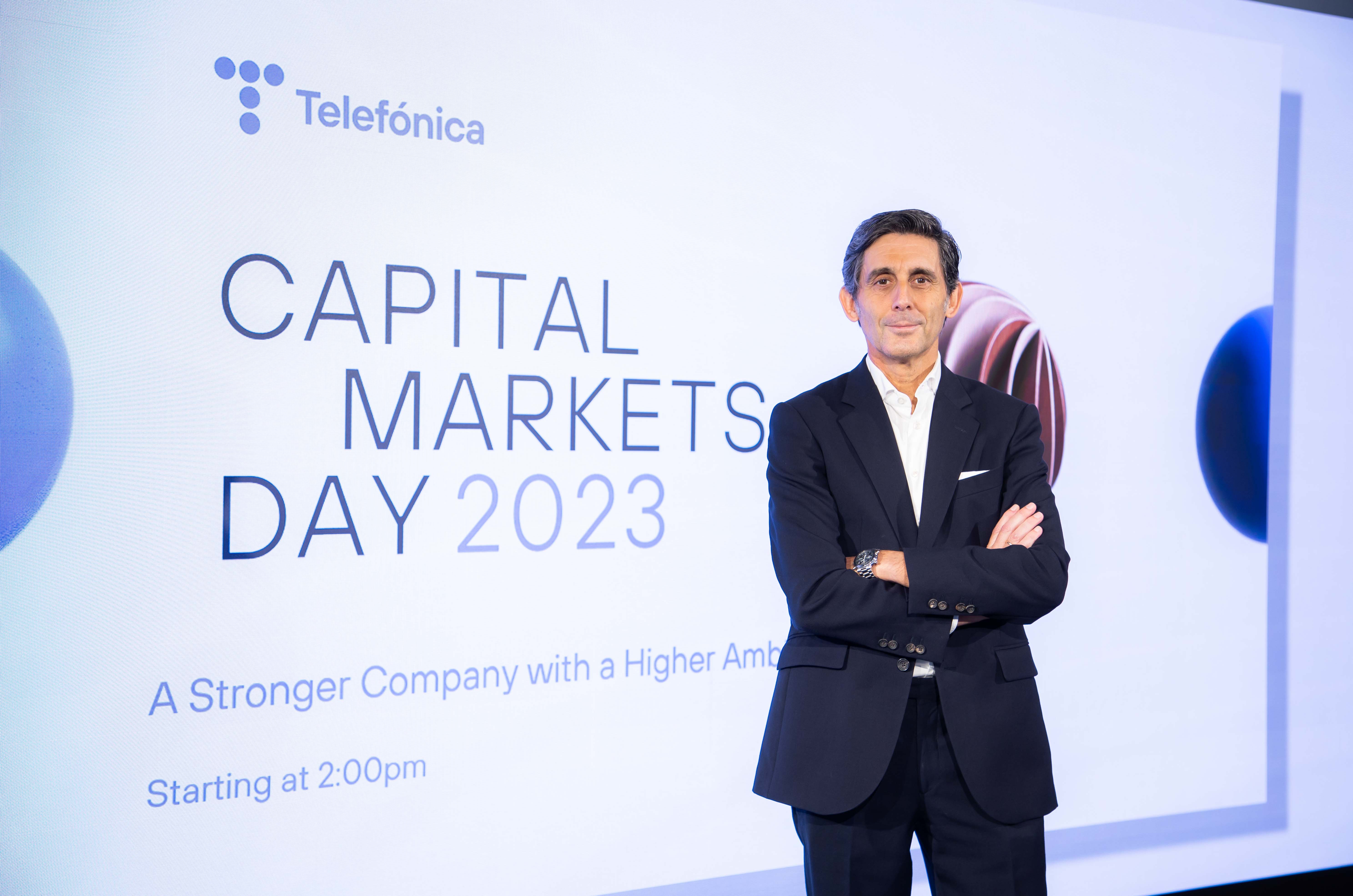 José María Álvarez-Pallete, Presidente Ejecutivo de Telefónica S.A. en el Capital Markets Day 2023