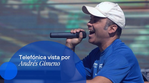 Conoce a Andrés Gimeno, técnico de plataformas de voz en Telefónica.