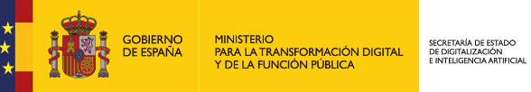 Ministerio para la Transformación Digital y de la Función Pública