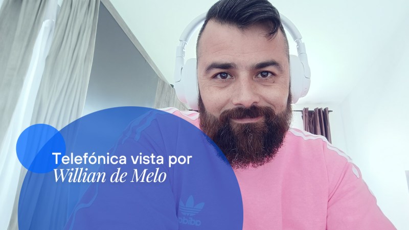 Conoce a Willian de Melo, supervisor de Relacionamento B2B en Diretoria de Relacionamento e Negócio B2B de Telefónica Brasil.