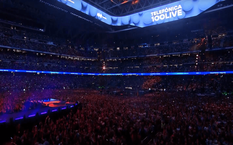 telefonica 100 live