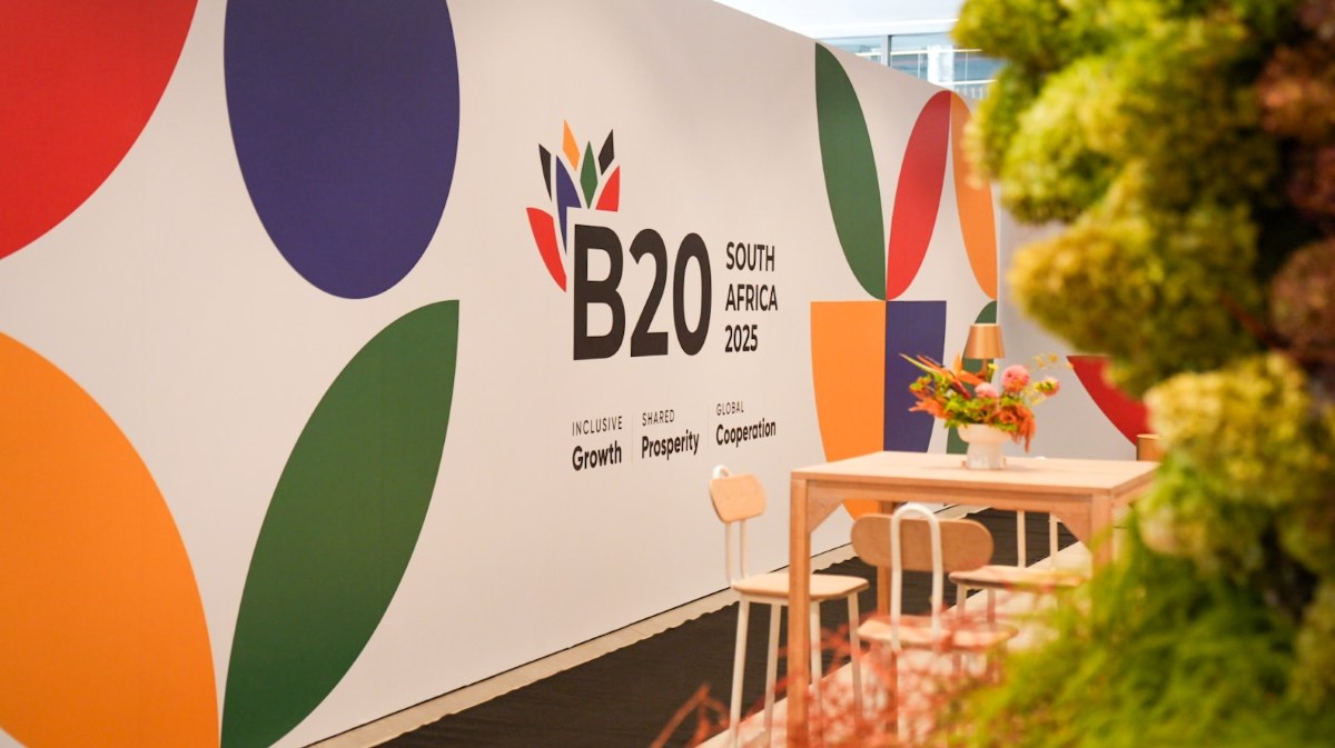 B20 Sudáfrica apuesta por la cooperación para un crecimiento inclusivo