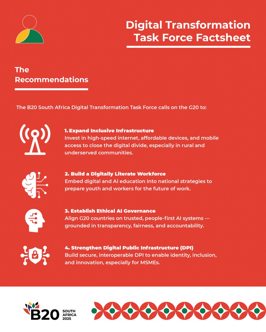 Digital Transformation Task Force Factsheet