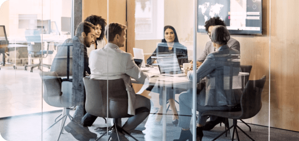 Grupo de personas reunidas