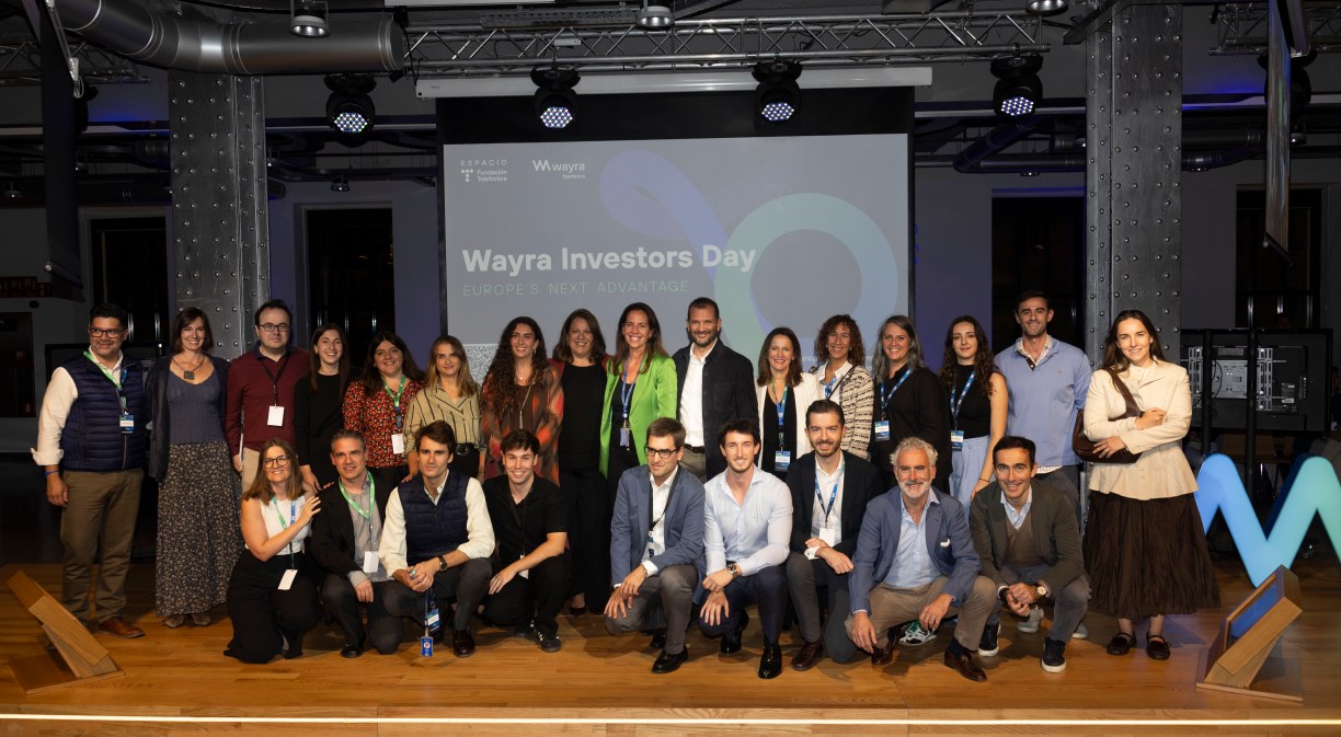 Participantes en Wayra Investors Day